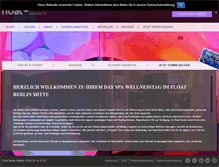 Tablet Screenshot of float-berlin.de